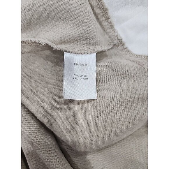 Pendleton Dress Knee Length Sleevesless Linen Blend Colorblock Women's 10 - Picture 9 of 12